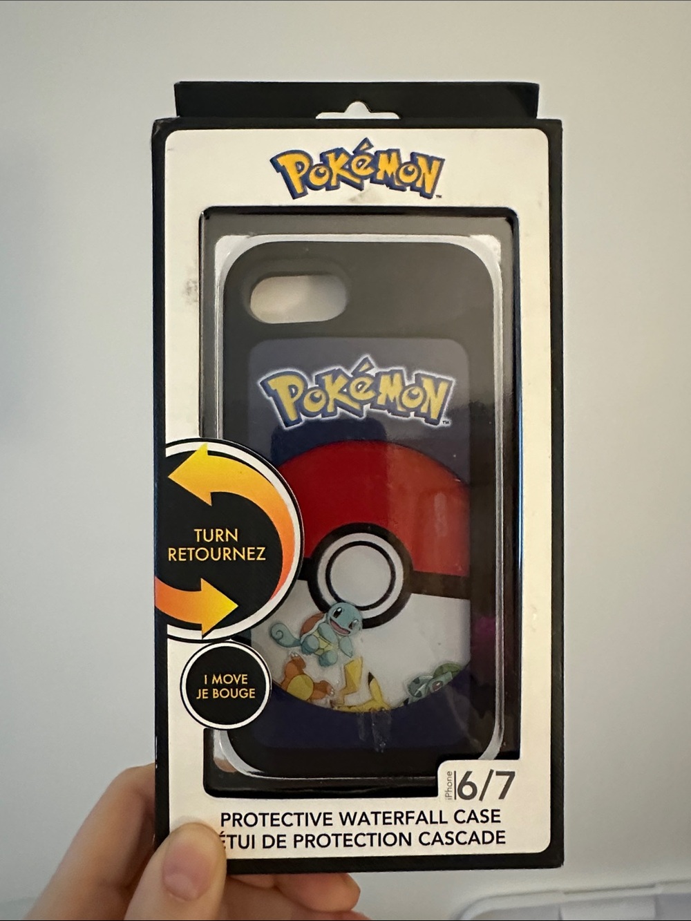 Protective Waterfall Phone Case for iPhone 6/7 - Red/White/Blue